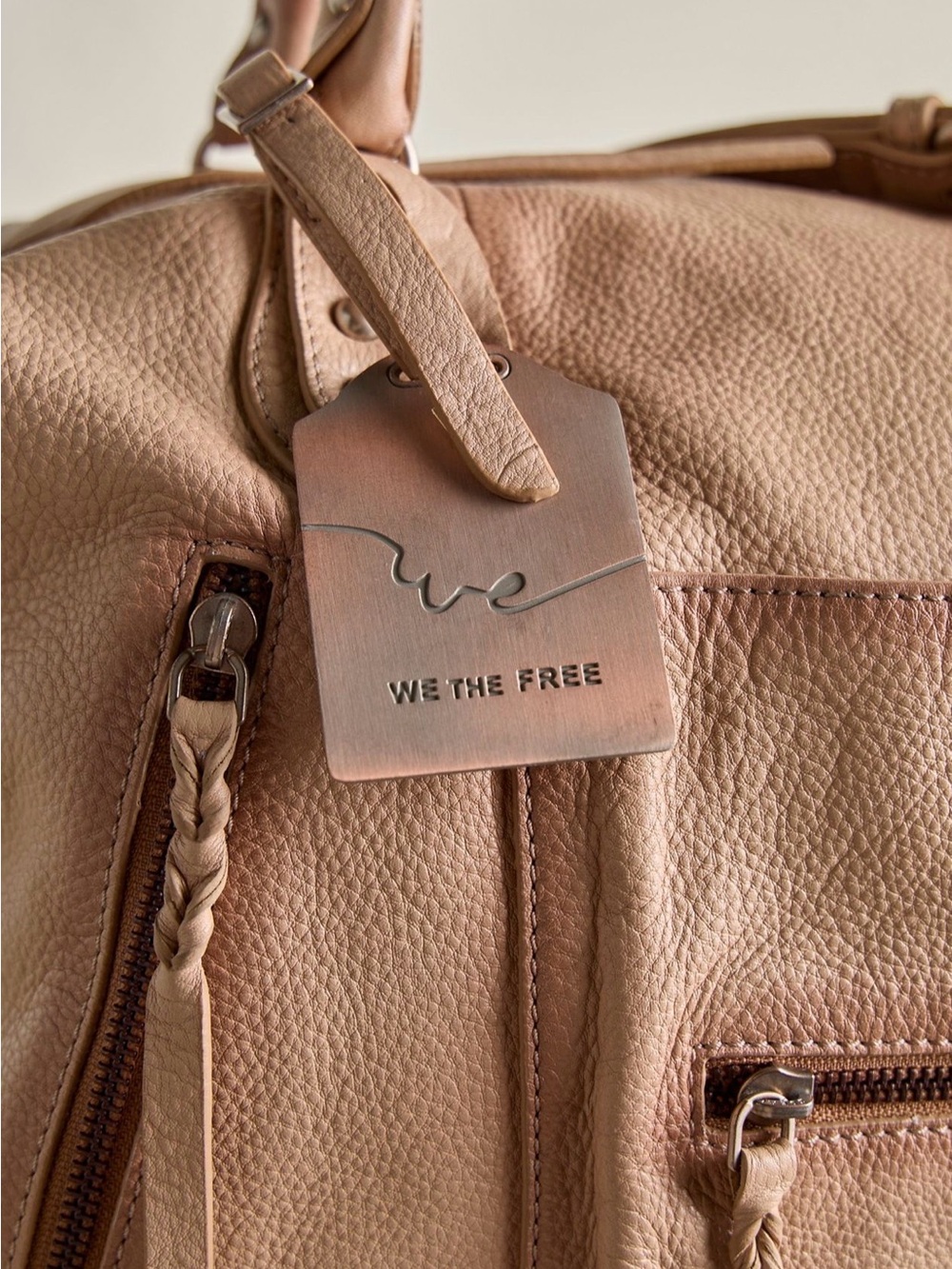 Free People We The Free EMERSON Tote Bag NWT - Picture 2 of 6